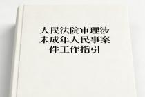 最高人民法院办公厅关于印发《人民法院审理涉未成年人民事案件工作指引》的通知（法办〔2026〕76号）
